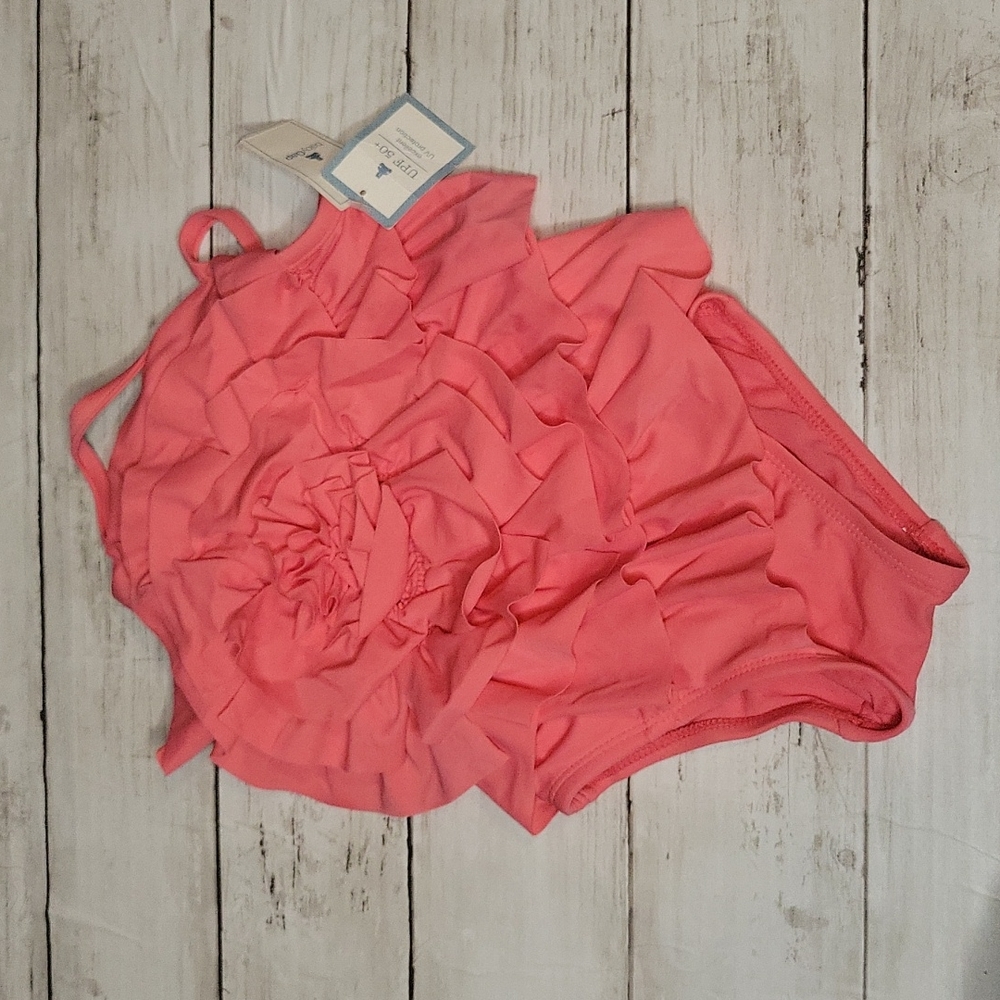 Gap Pink Onepiece Swimsuit, 12-18m